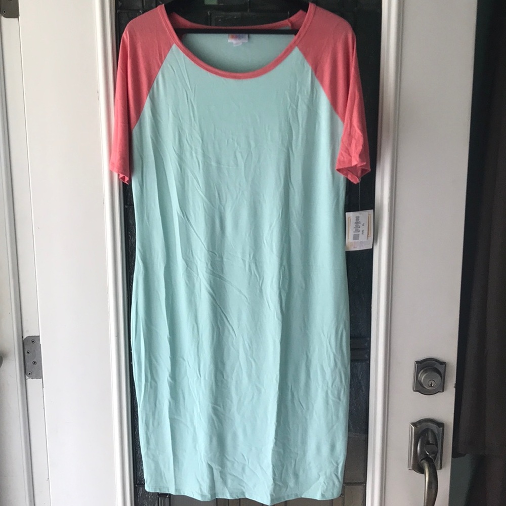 LuLaRoe Julia Dress size XL